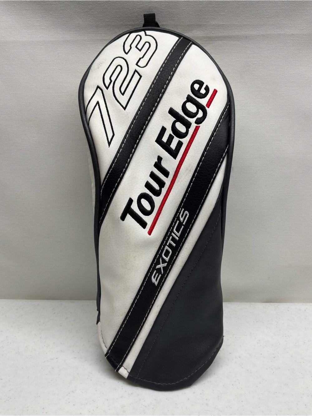Tour Edge Exotics 723 Black & White Driver Headcover